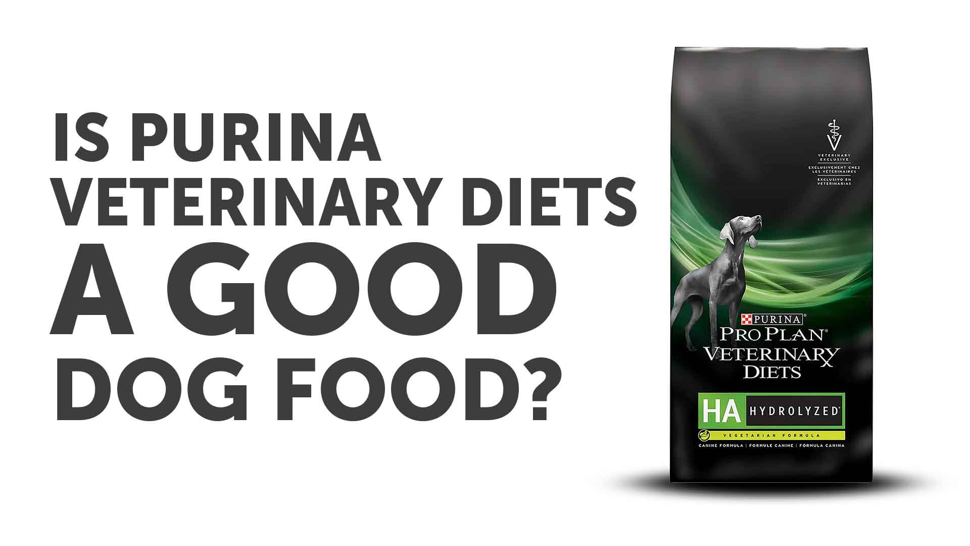 Purina Pro Plan Veterinary Diet Dog Food Review